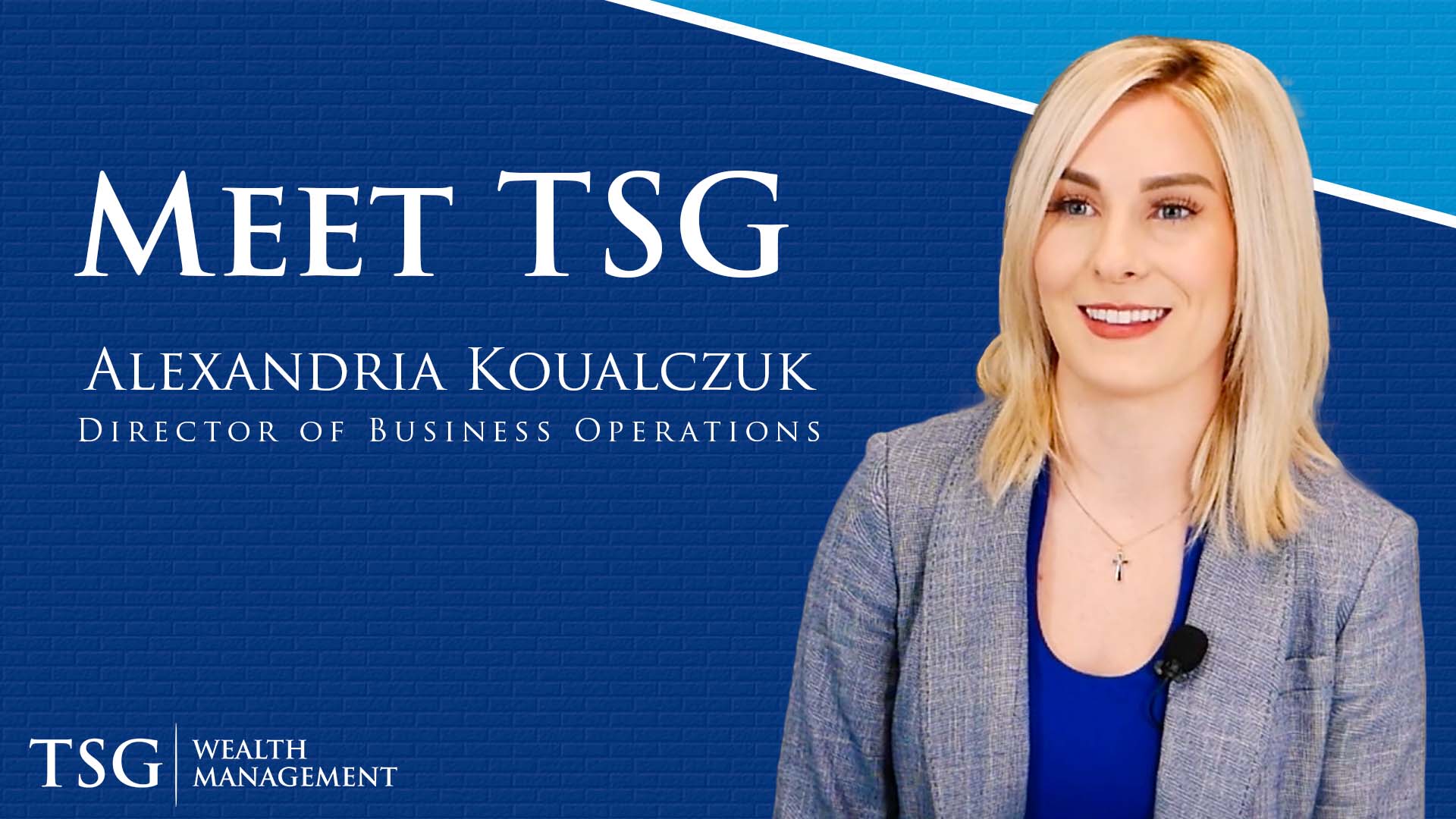 Meet Alexandria Koualczuk, TSG's Director of Business Operations