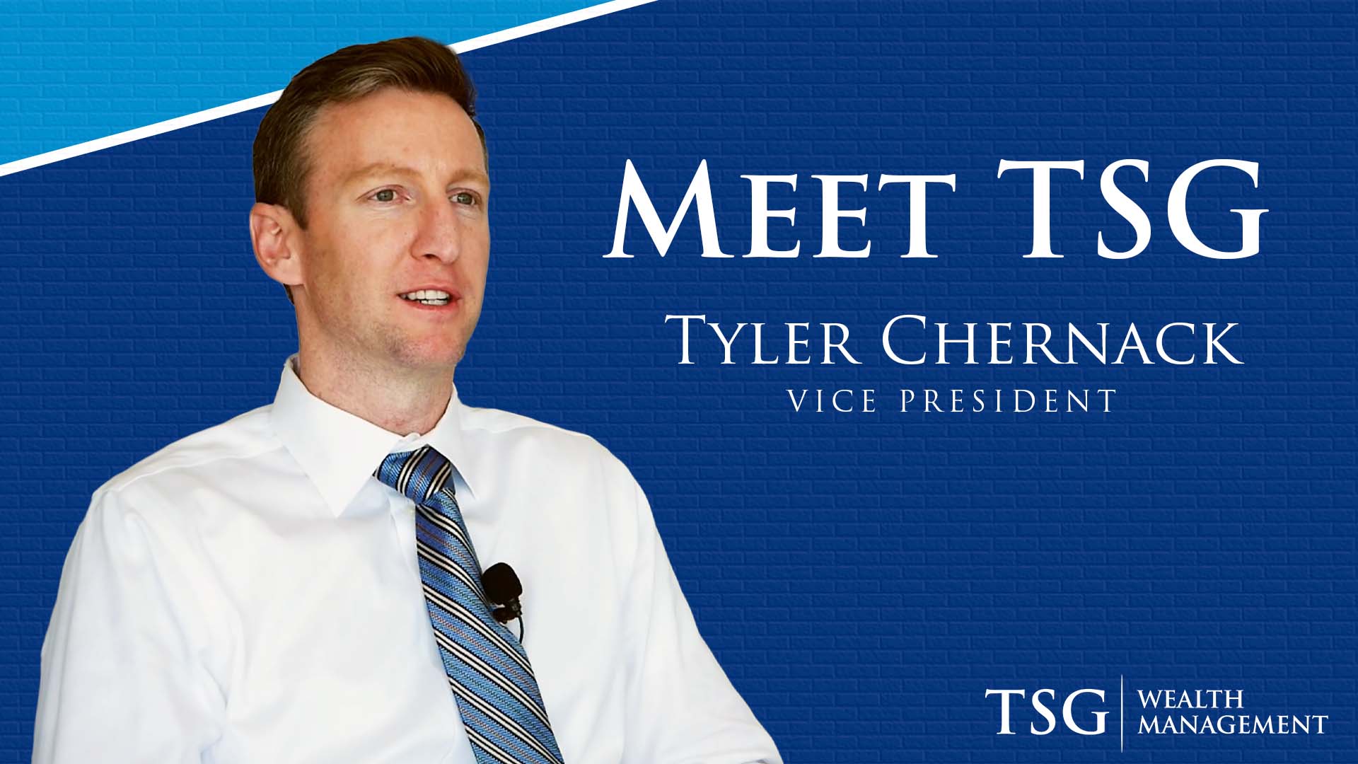 Meet TSG | Tyler Chernack | Vice President
