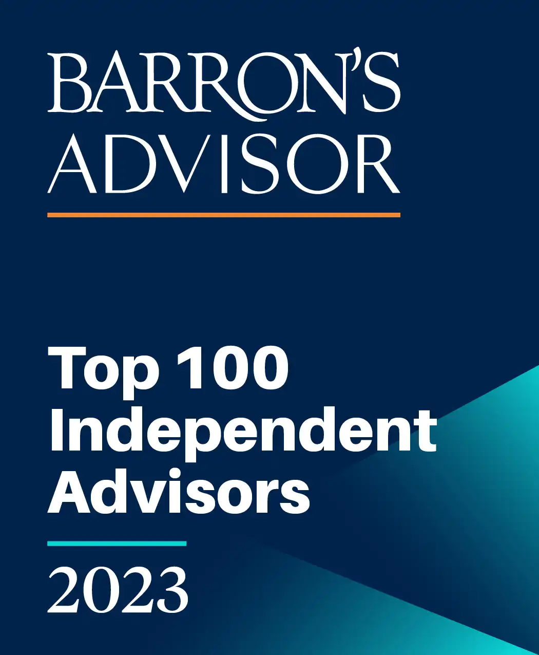 Barron's Top 100 Independent Advisors